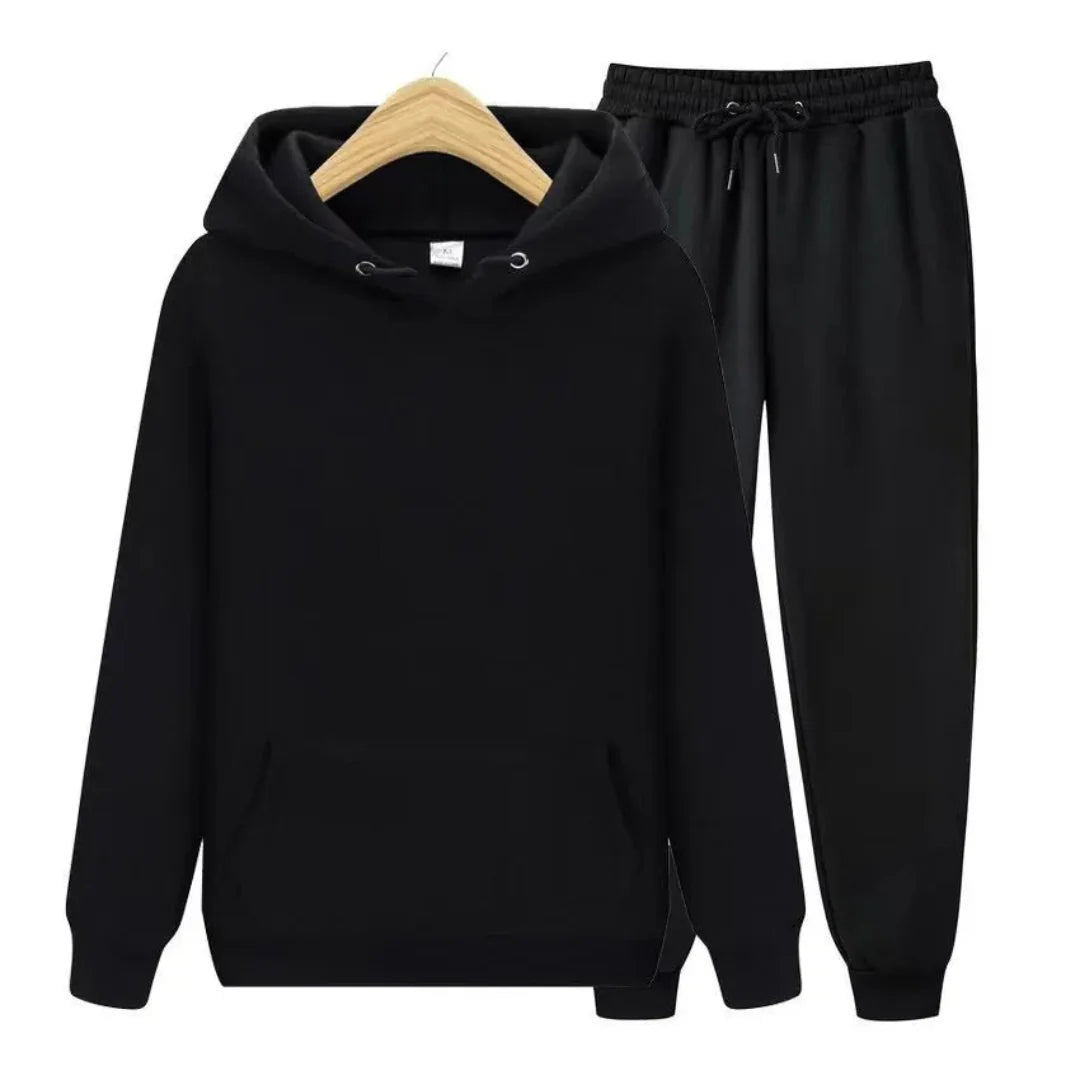 Soft Men's Tracksuit Set With Hoodie & Joggers | Loungewear