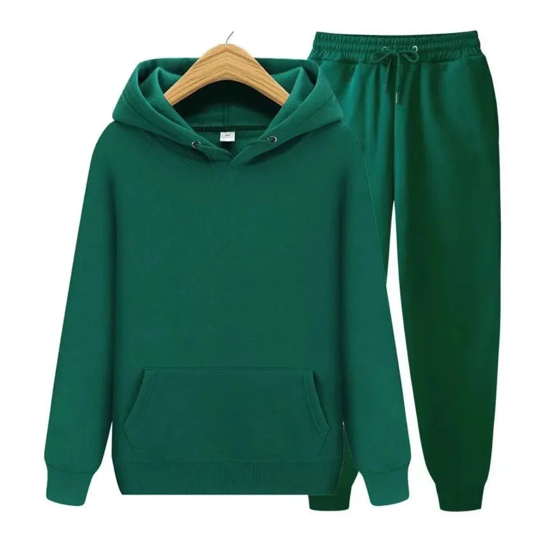 Soft Men's Tracksuit Set With Hoodie & Joggers | Loungewear
