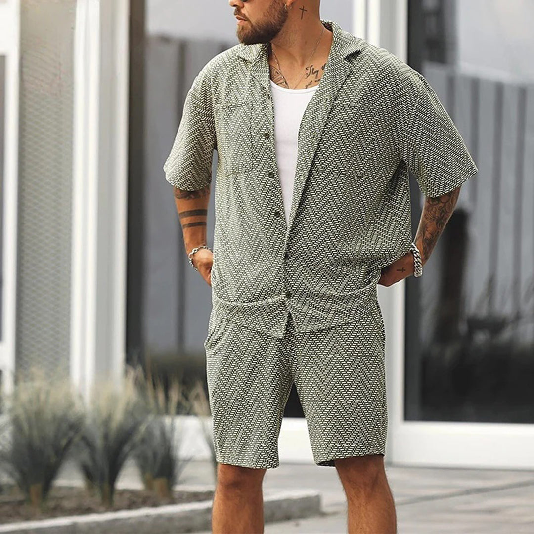 Tiziano | Men's Summer Shirt & Shorts Set