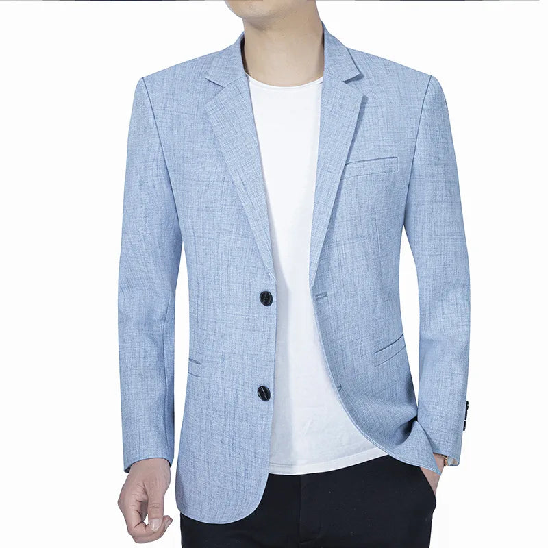 Men's Tailored Business Blazer