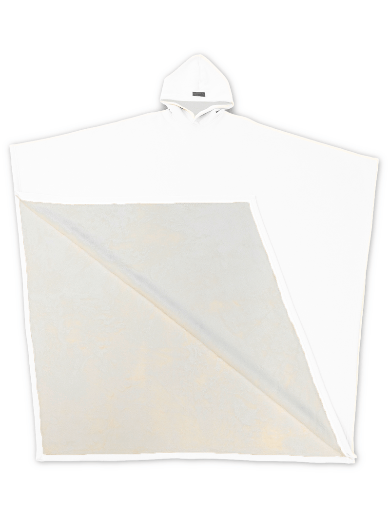 Unisex Fleece Poncho With Hood | Winter