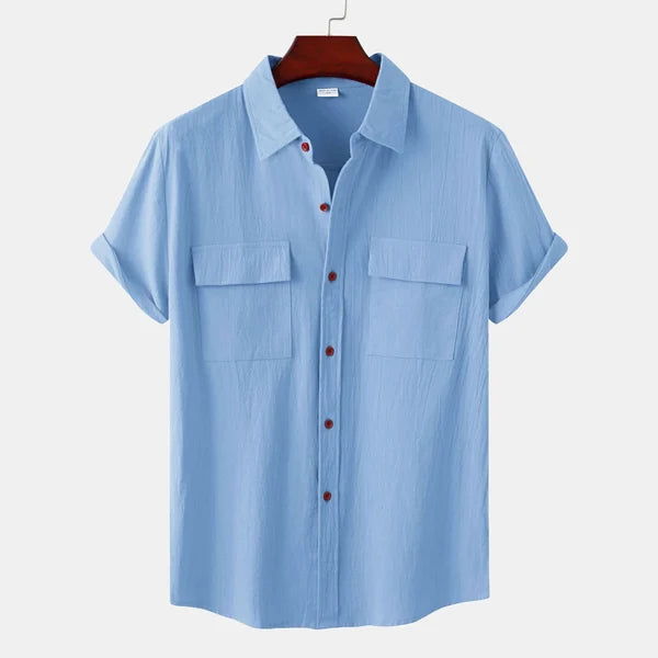Vincenzo | Men's Summer Short Sleeve Shirt