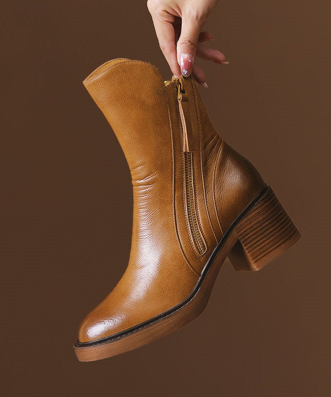 Women's Boots Zip Heeled | Chic