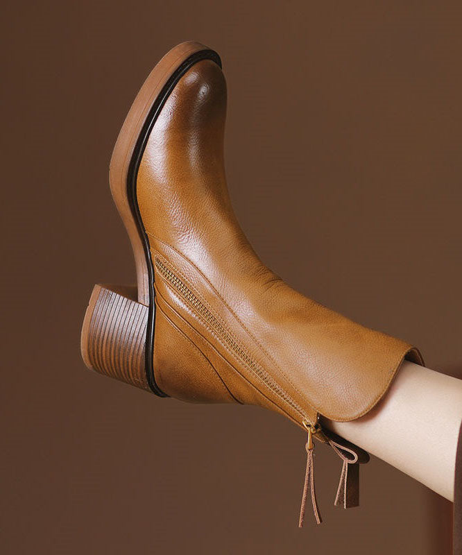 Women's Boots Zip Heeled | Chic