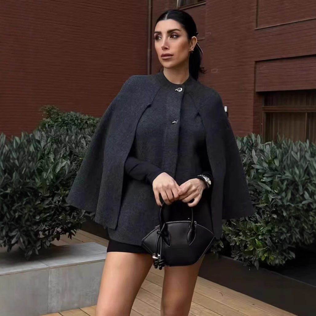 Women's Cape Long Sleeve Winter | Over