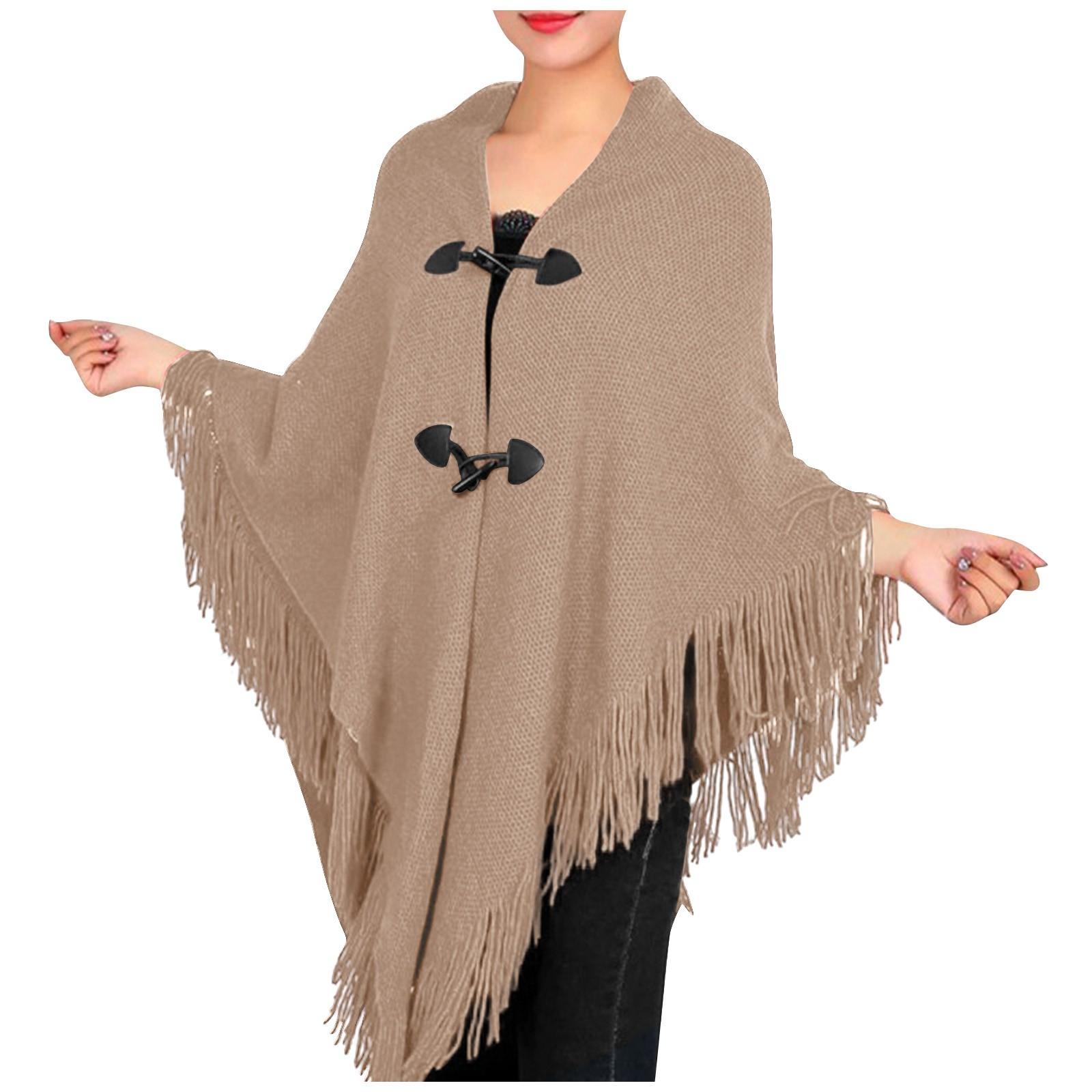 Women's Cape Tassel Over | Winter