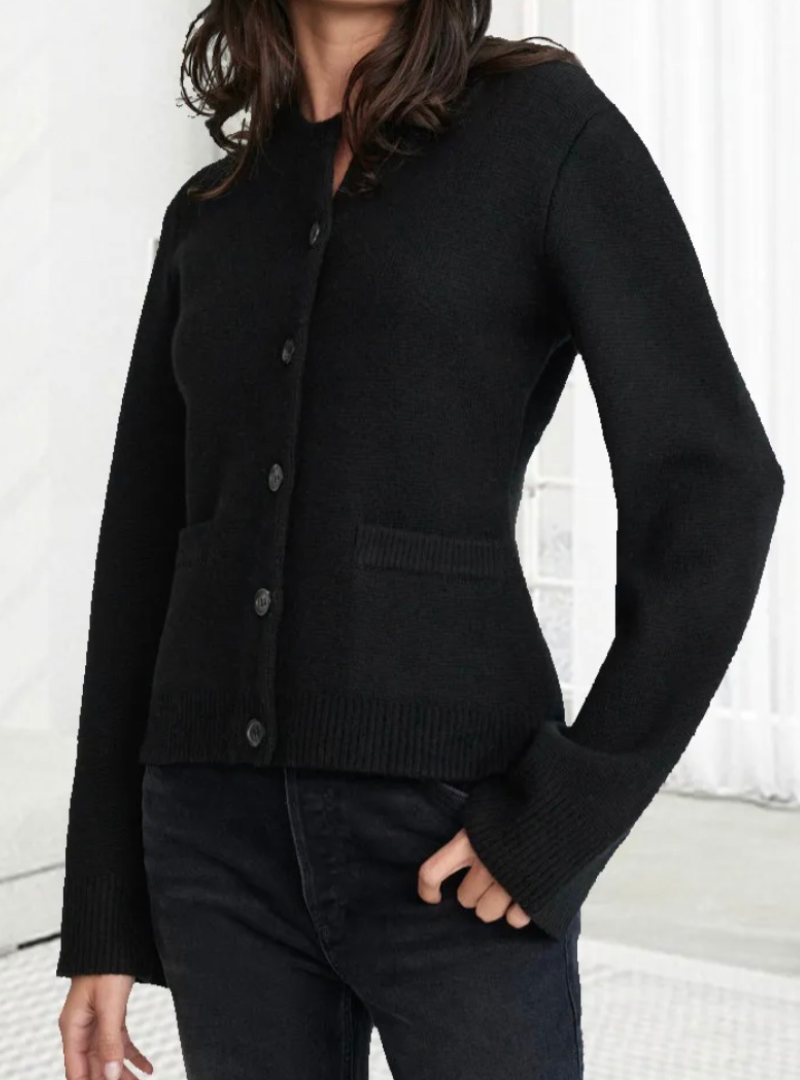 Women's Cardigan Knit Button Front | Elegant
