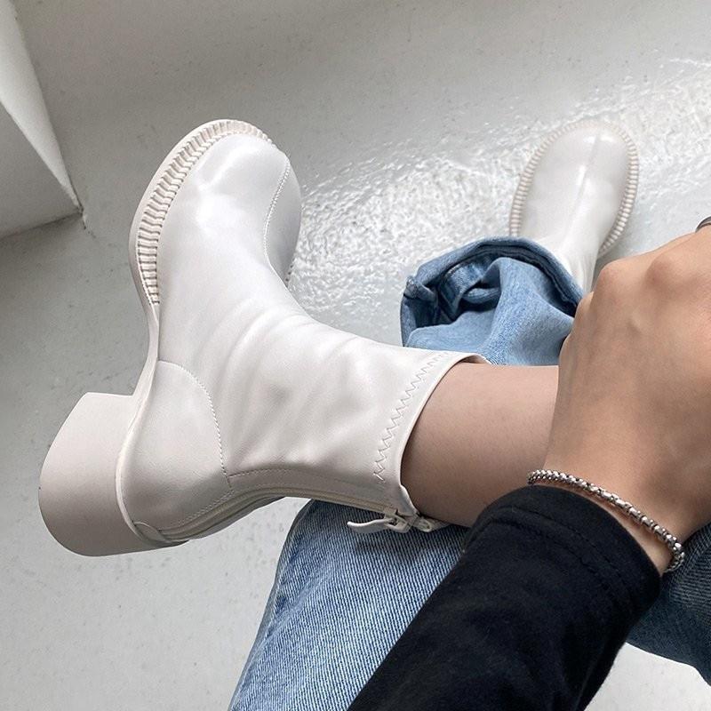 Women's Chelsea Boots With High Heel | Chic