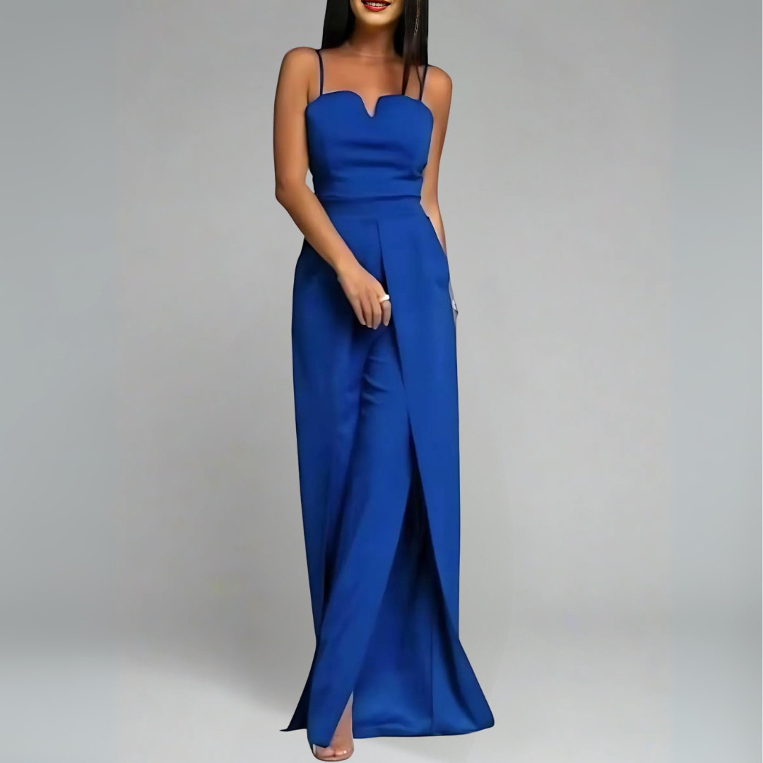 Women's Christmas Party Jumpsuit Slit Wide Leg | Party