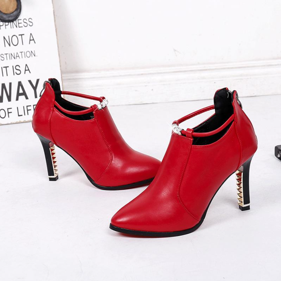 Women's Dress Ankle Boots With Pointed Toe | Party Style