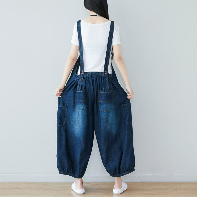 Women's Dungarees Casual Wide Leg | Jumpsuit