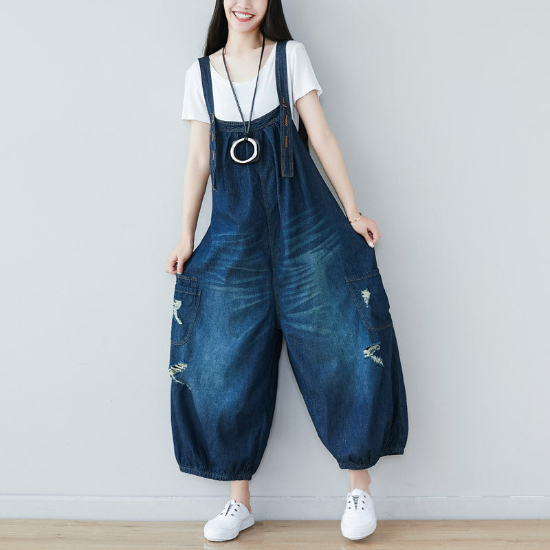 Women's Dungarees Casual Wide Leg | Jumpsuit
