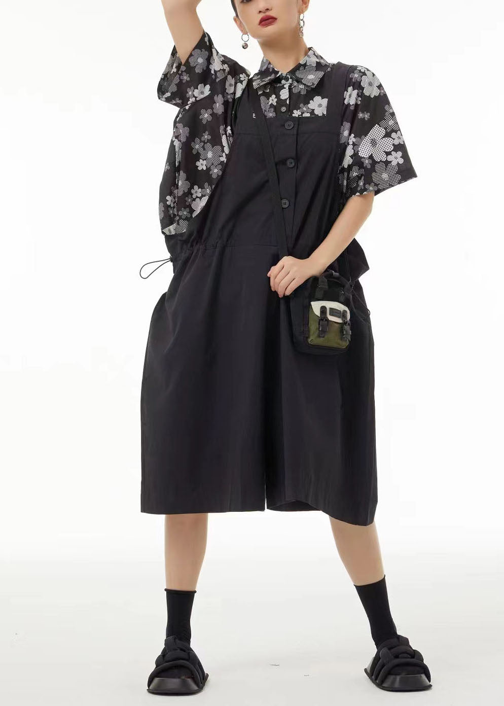 Women's Dungarees Jumpsuit Wide Leg | Casual