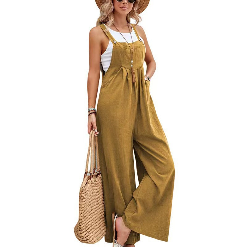 Women's Dungarees Tall Jumpsuit | Casual
