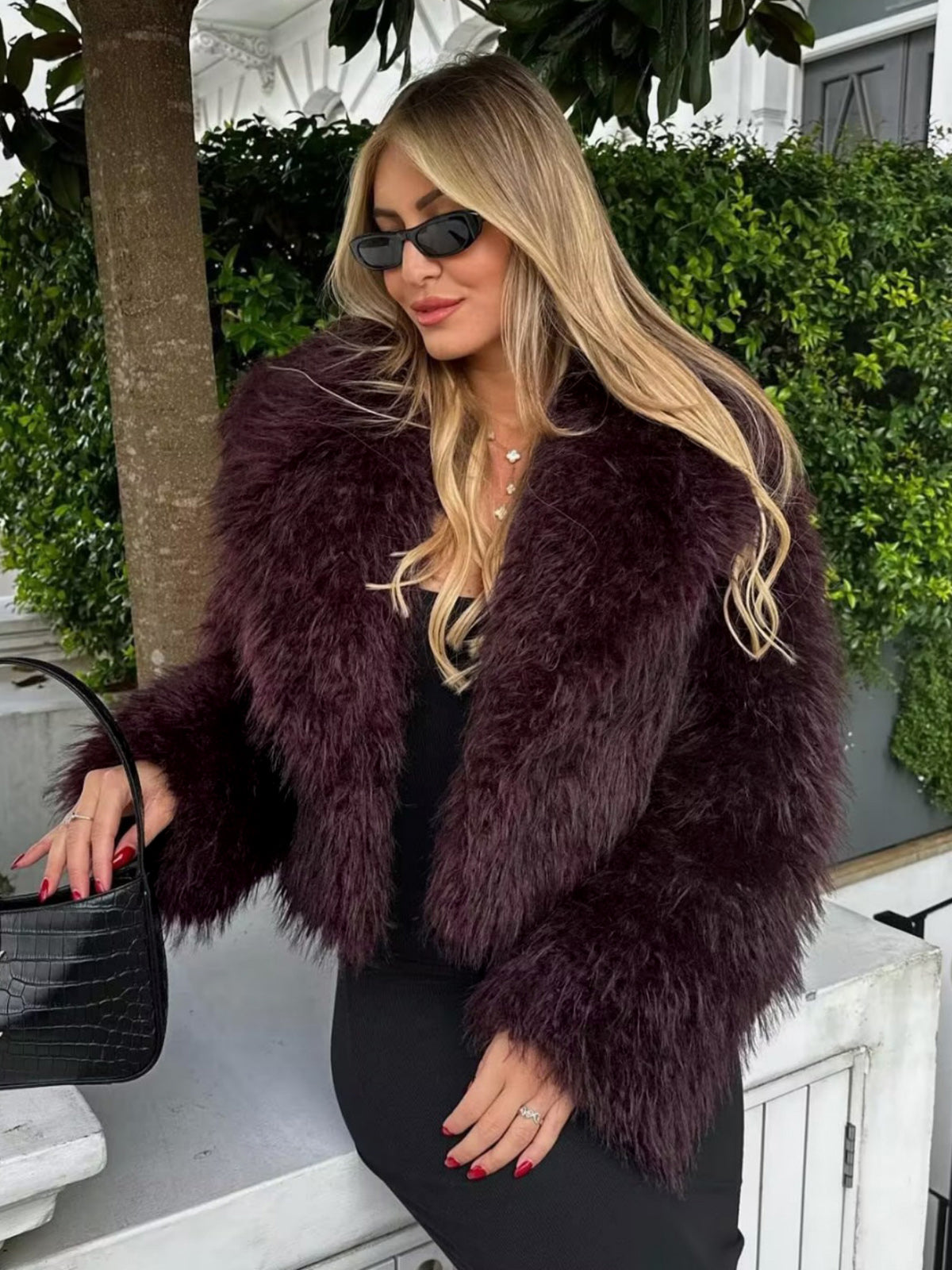 Women's Fur Coat Fluffy Oversized | Winter