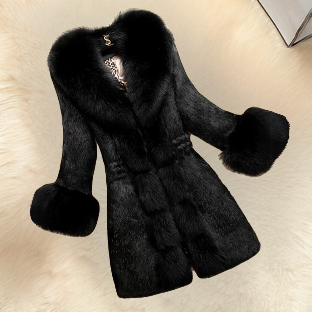 Women's Fur Coat Long Fluffy | Winter
