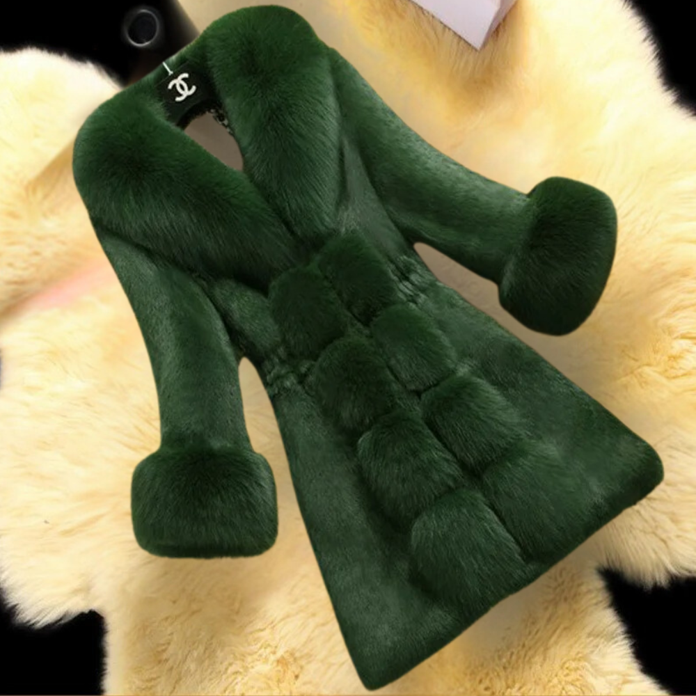 Women's Fur Coat Long Fluffy | Winter