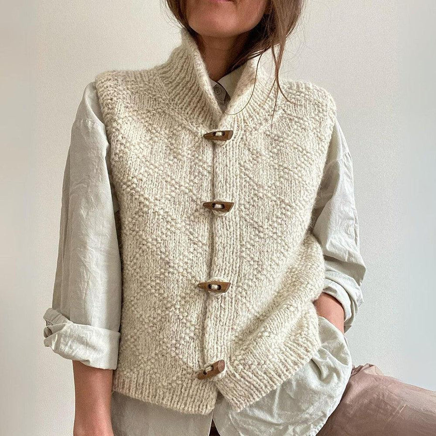 Women's Gilet Knitted | Chunky