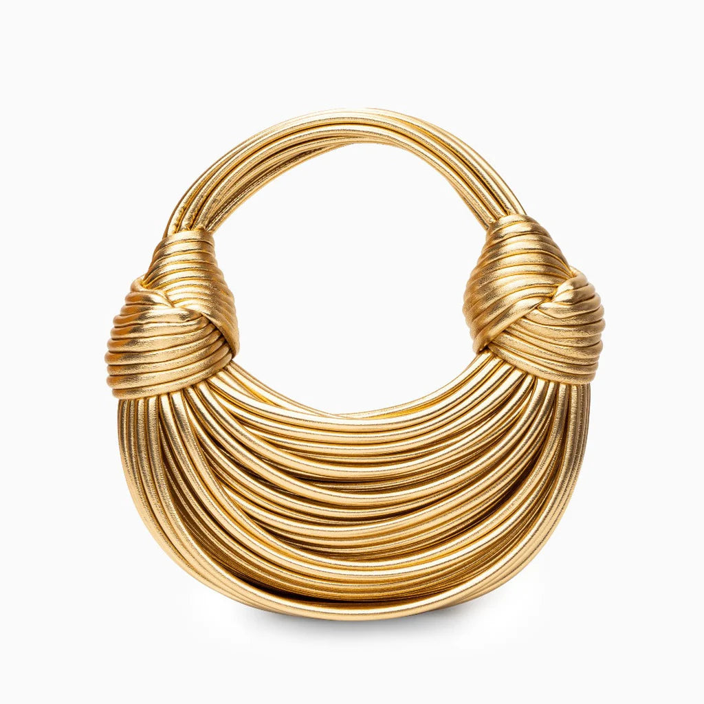 Women's Handbags Sculptural Knot Clutch | Statement