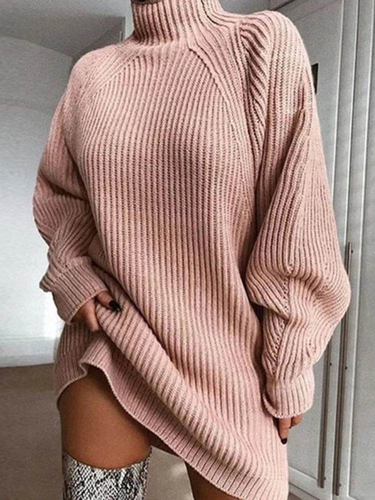 Women's Jumper Dress Long Sleeve | Mini