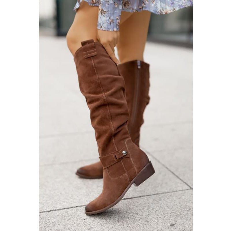 Women's Knee High Boots | Flat