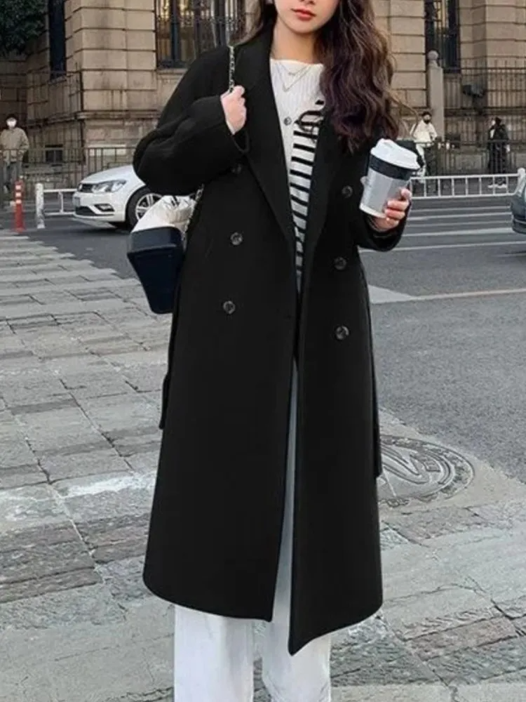 Women's Ladies Overcoat Double Breasted | Classic