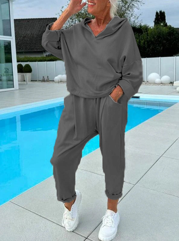 Women's Loungewear Set With Hood | Relaxed