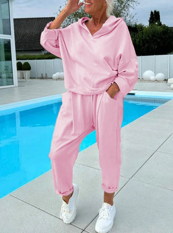 Women's Loungewear Set With Hood | Relaxed