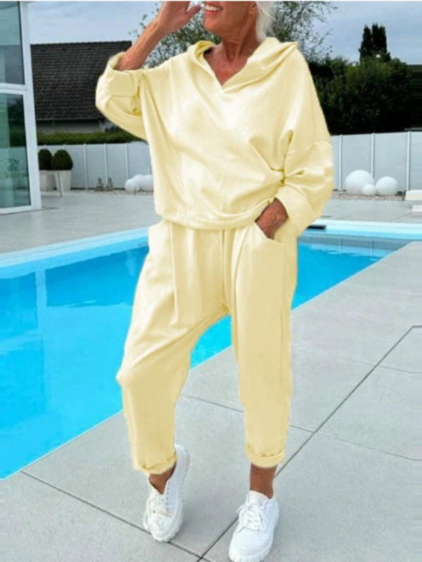 Women's Loungewear Set With Hood | Relaxed