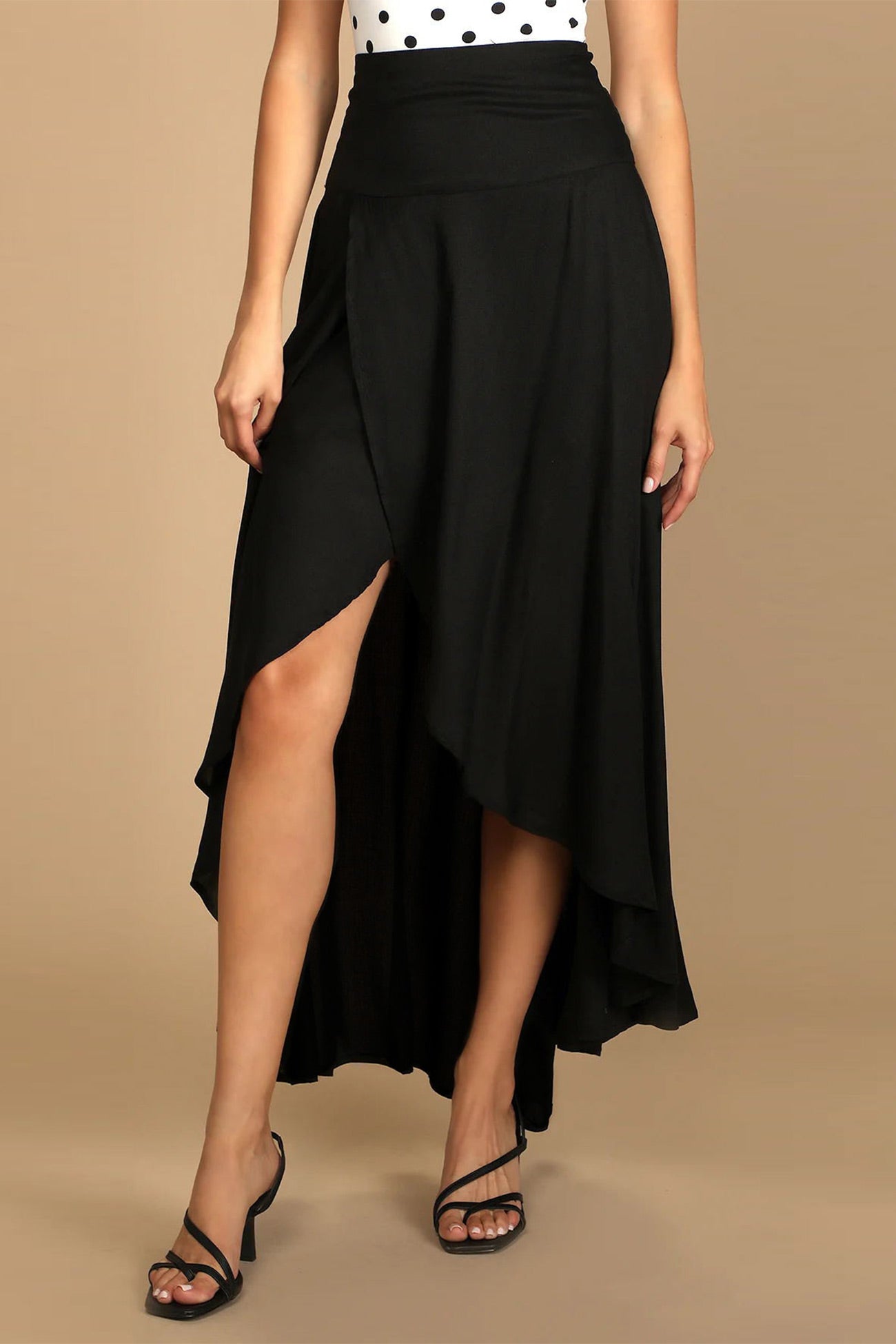 Women’s Maxi Skirt Wrap Style | A Line