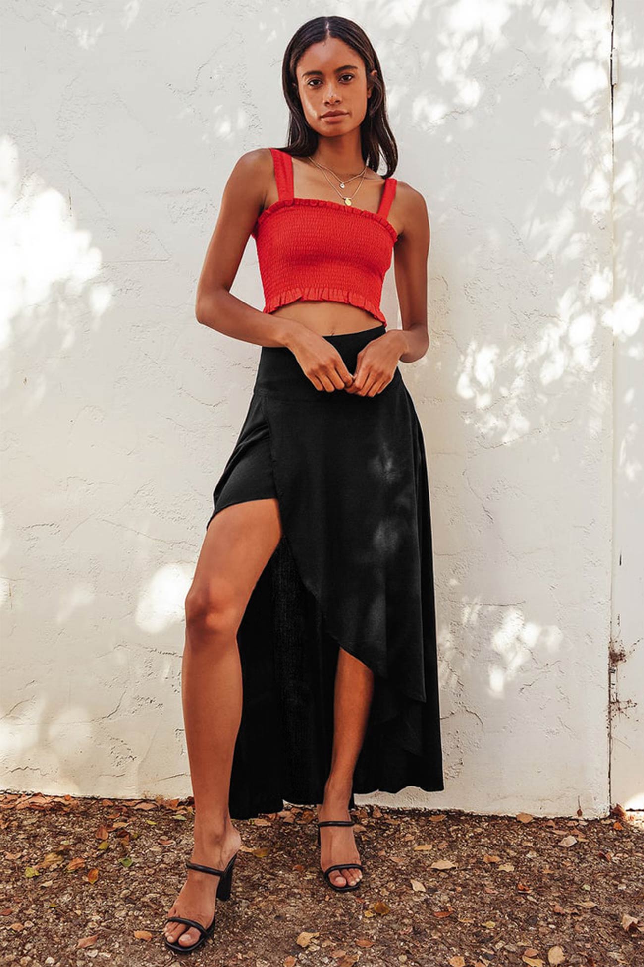 Women’s Maxi Skirt Wrap Style | A Line