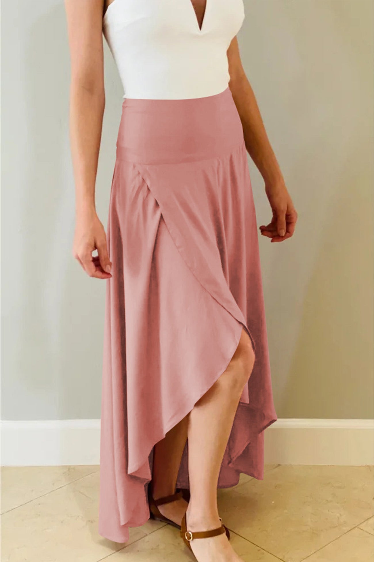 Women’s Maxi Skirt Wrap Style | A Line
