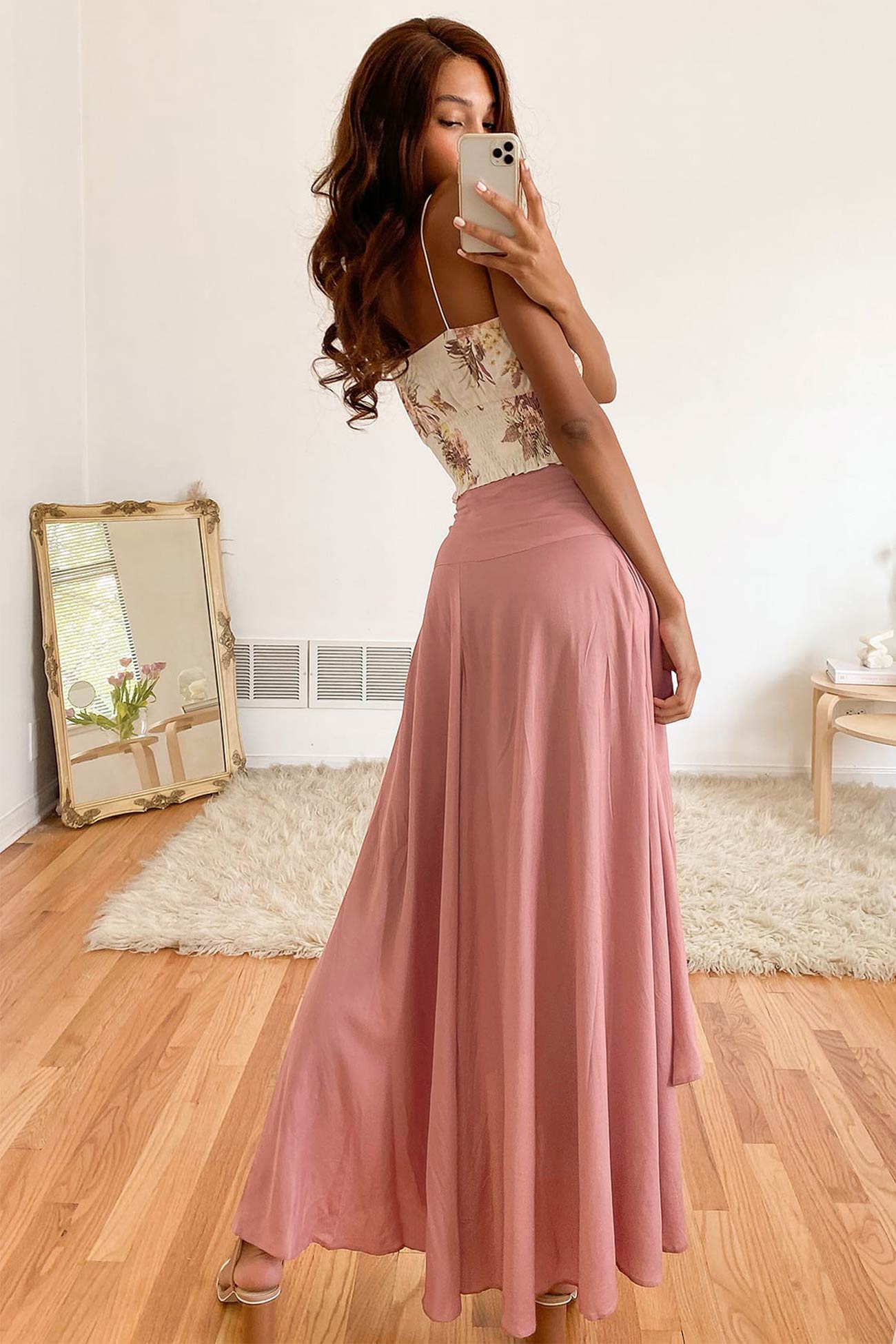 Women’s Maxi Skirt Wrap Style | A Line