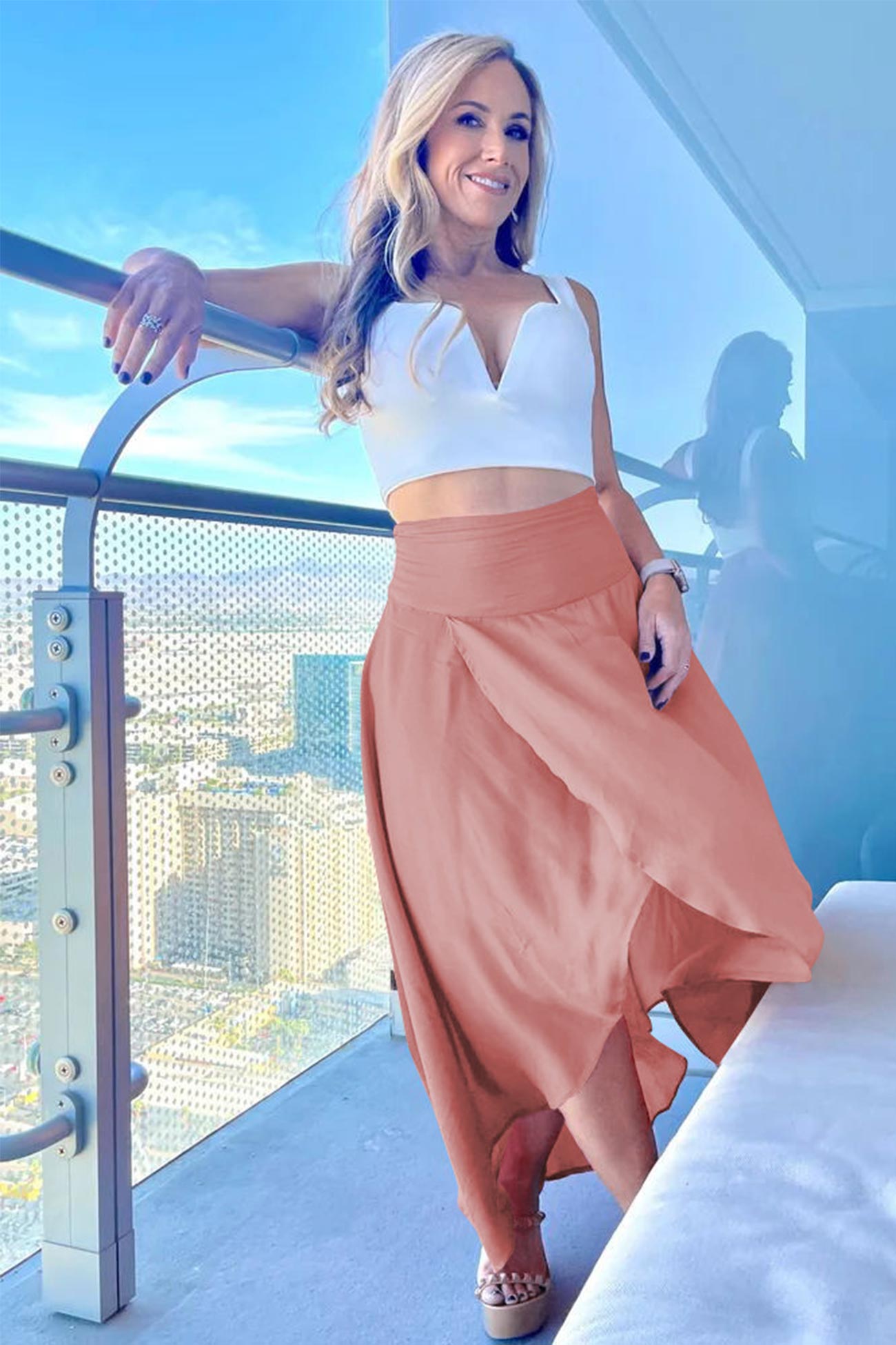Women’s Maxi Skirt Wrap Style | A Line