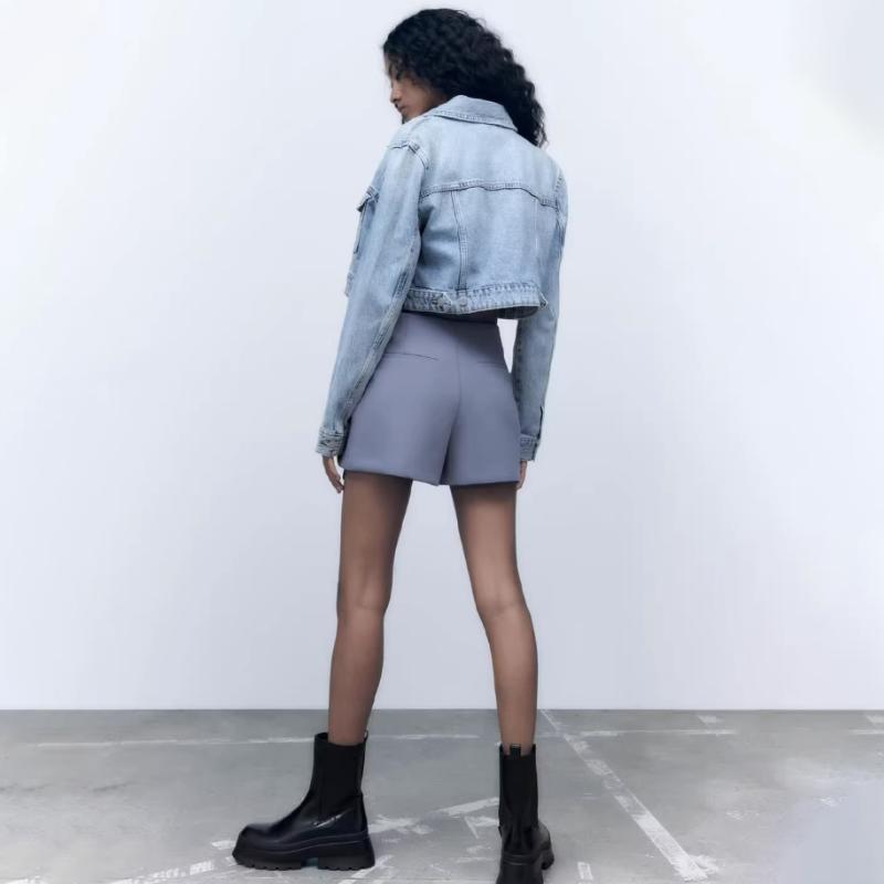 Women's Mini Skort Wrap Style | High Waisted