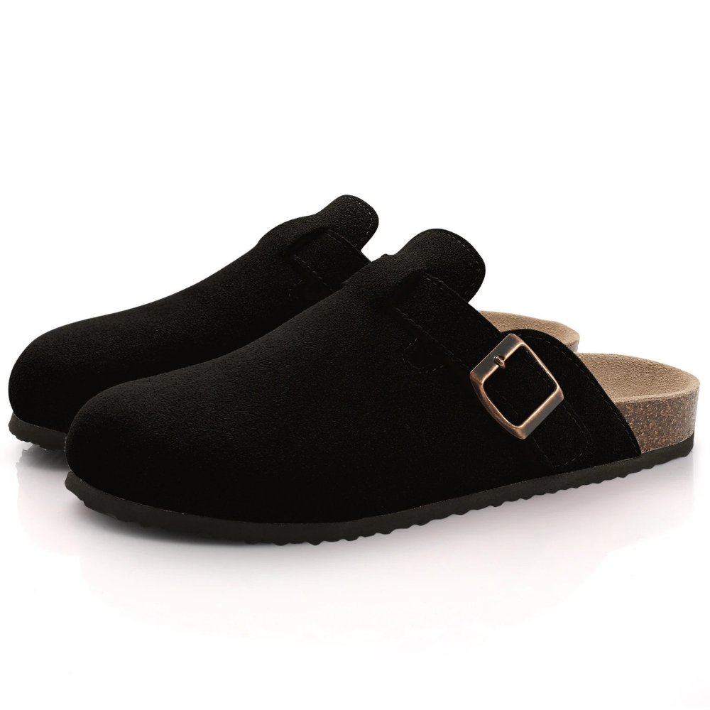 Women's Mules Closed Toe Buckle Flat | Casual