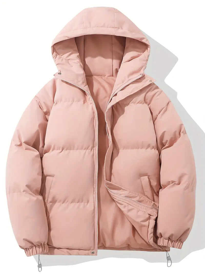 Women's Puffer Jacket Hooded | Lightweight