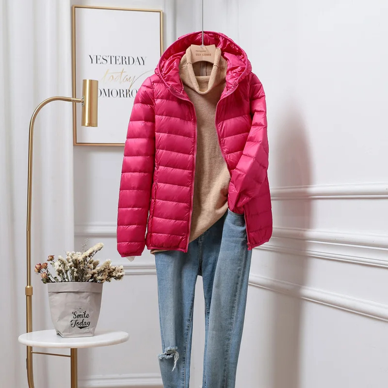 Women's Puffer Jacket Lightweight | Hooded
