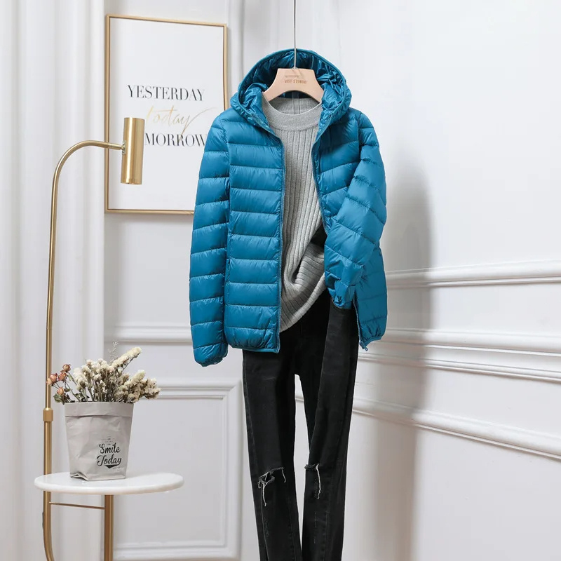 Women's Puffer Jacket Lightweight | Hooded