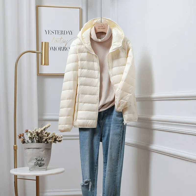 Women's Puffer Jacket Lightweight | Hooded