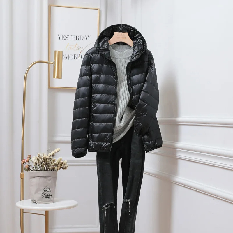 Women's Puffer Jacket Lightweight | Hooded