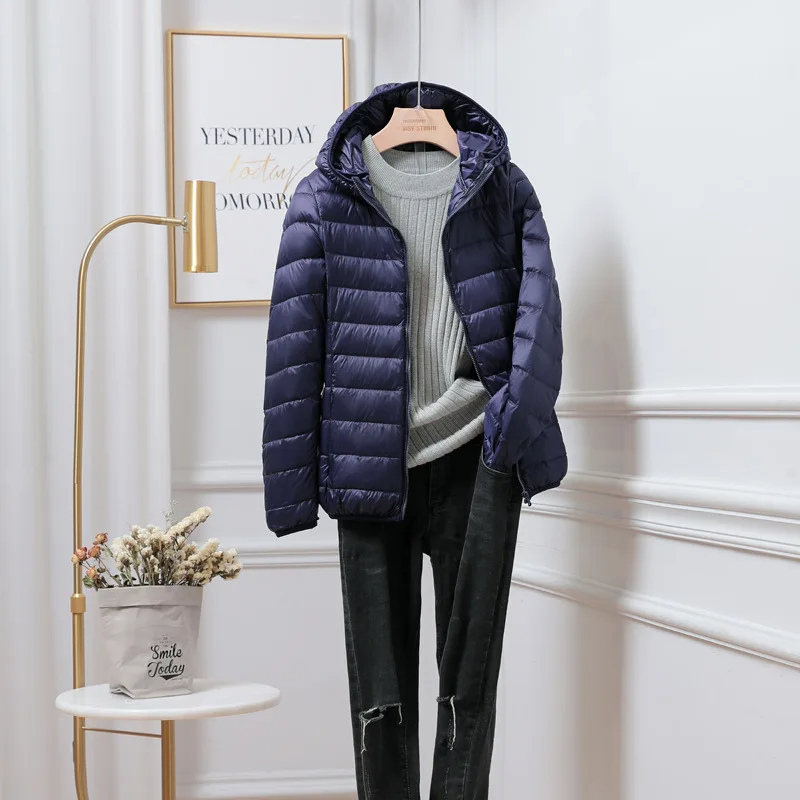 Women's Puffer Jacket Lightweight | Hooded