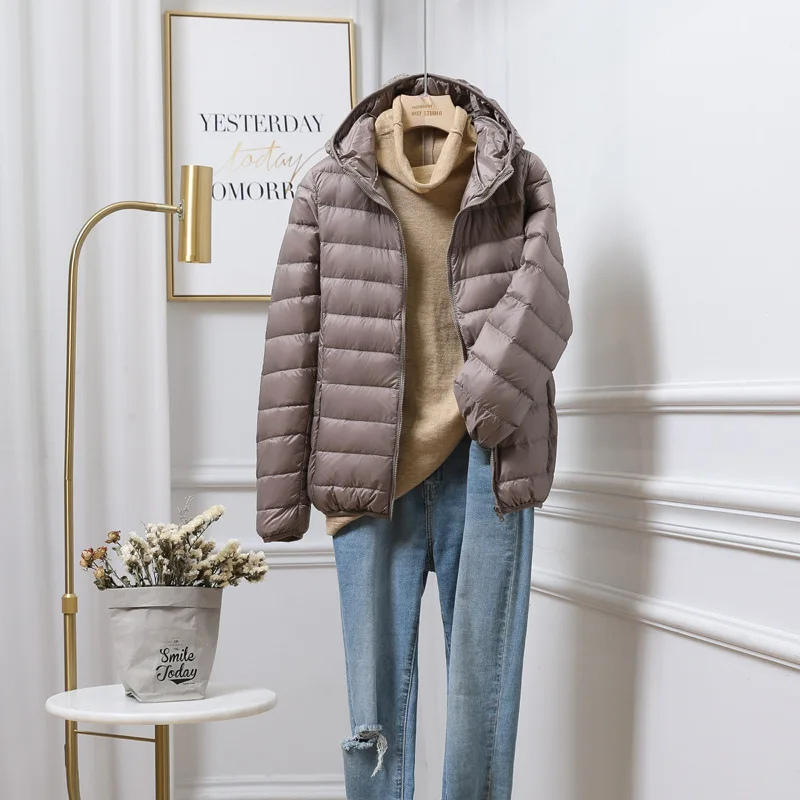 Women's Puffer Jacket Lightweight | Hooded