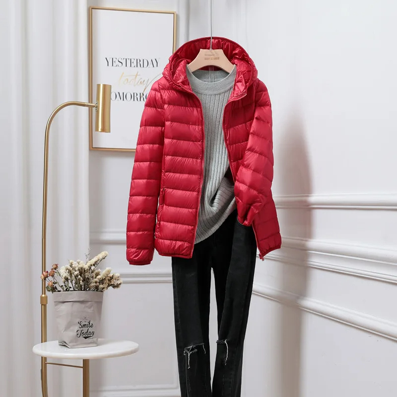 Women's Puffer Jacket Lightweight | Hooded