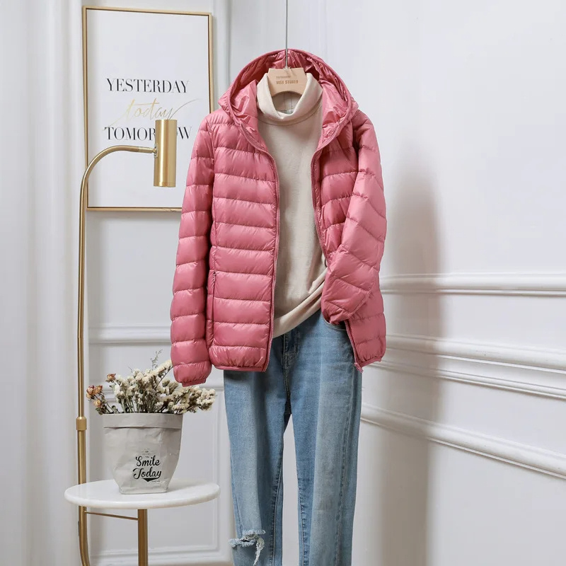 Women's Puffer Jacket Lightweight | Hooded