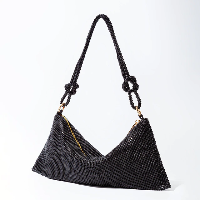 Women's Rhinestone Mesh Sparkly Shoulder Handbag  | Evening Bag