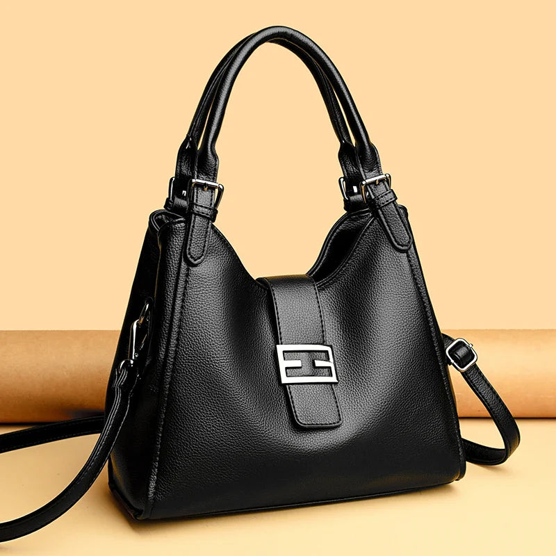 Women's Shoulder Tote Bag With Crossbody Option | Casual