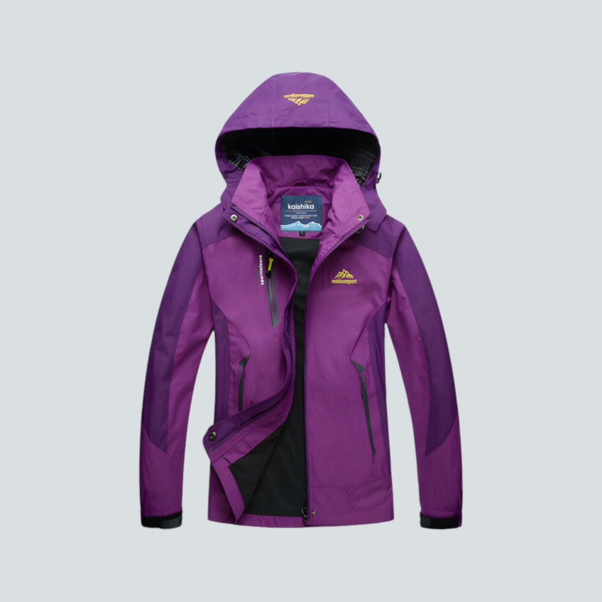 Women’s Ski Jacket Zip Pockets | Winter