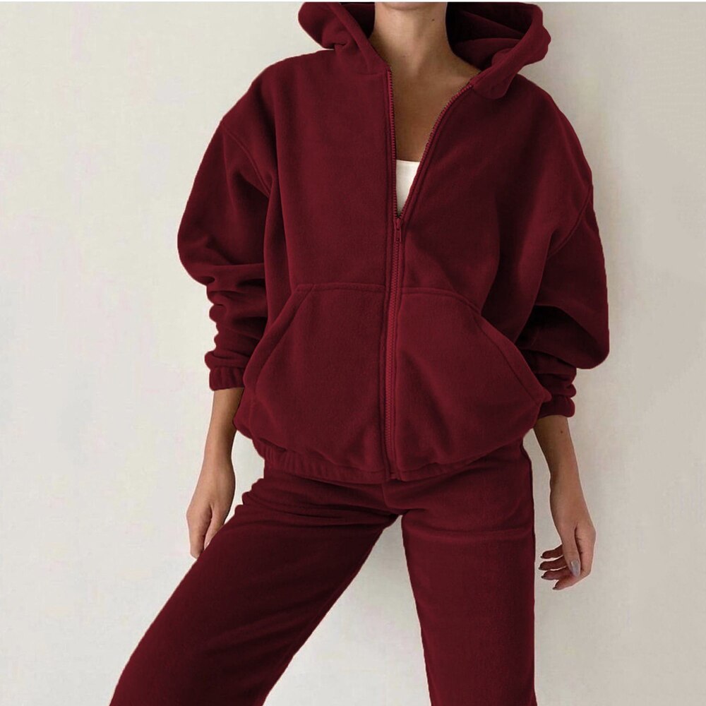 Women's Tracksuit Hoodie & Joggers | Casual