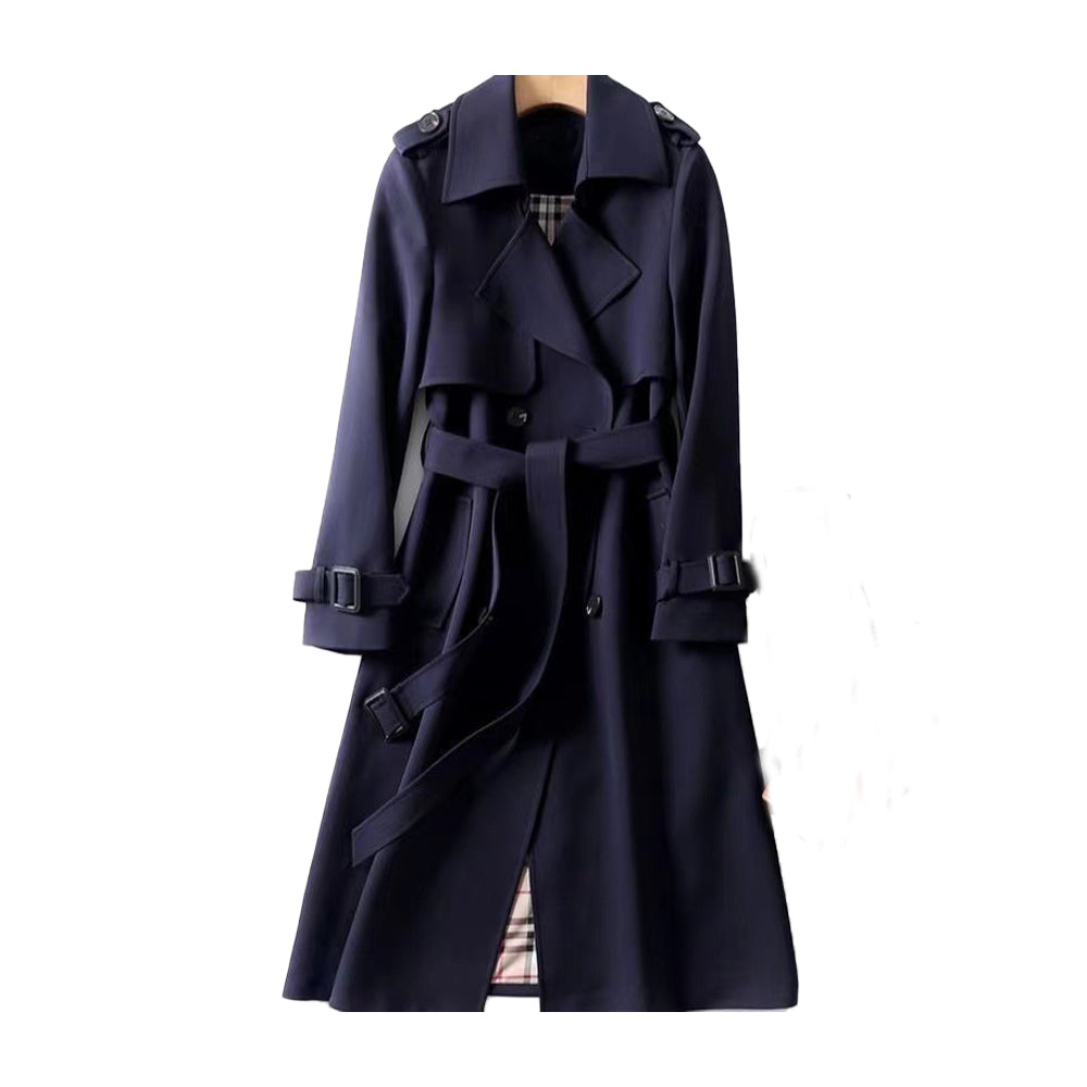 Women's Trench Coat Belted Long | Classic Style